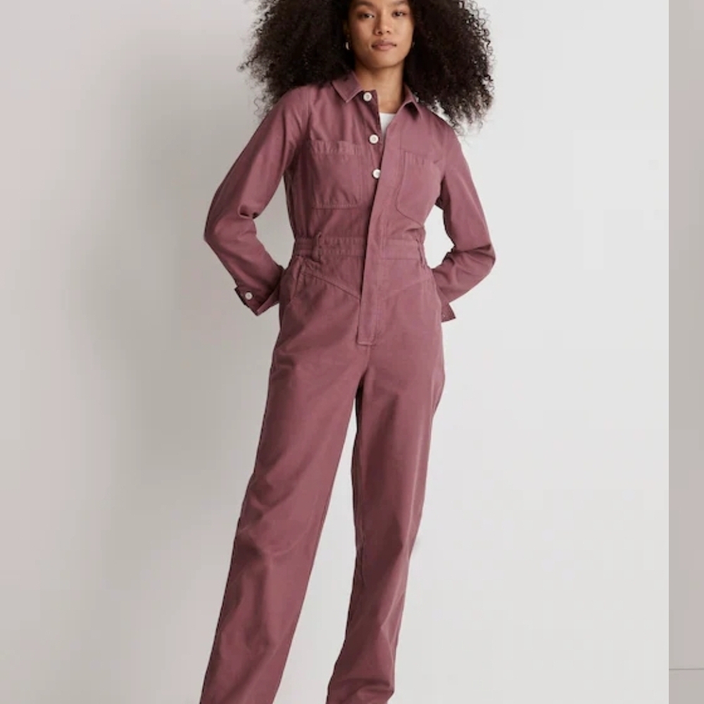 Madewell Dusty Rose Jumpsuit